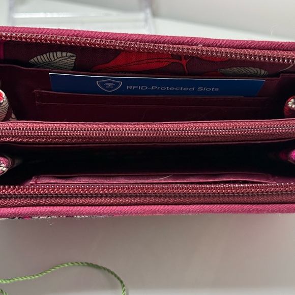 NWT VERA BRADLEY RFID GRAB & GO WRISTLET BOHEMIAN BLOOMS - Picture 2 of 3